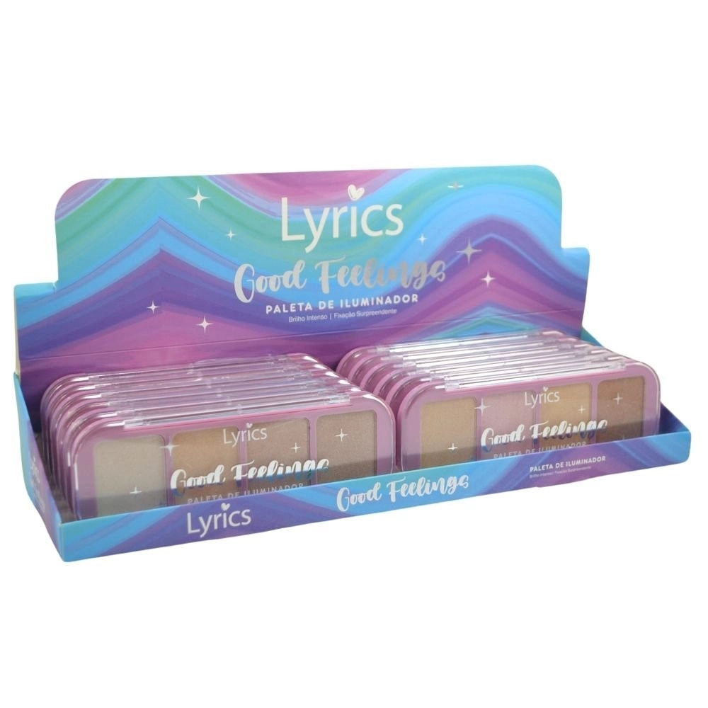  Box 12 Paleta de Iluminadores Brilho Intenso Lyrics HB102469 