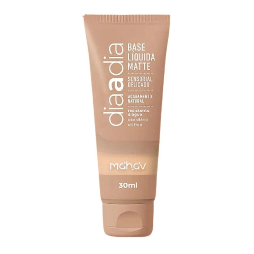  Base Líquida Matte Vegana Dia a Dia Cor 2 Mahav BMMV02 