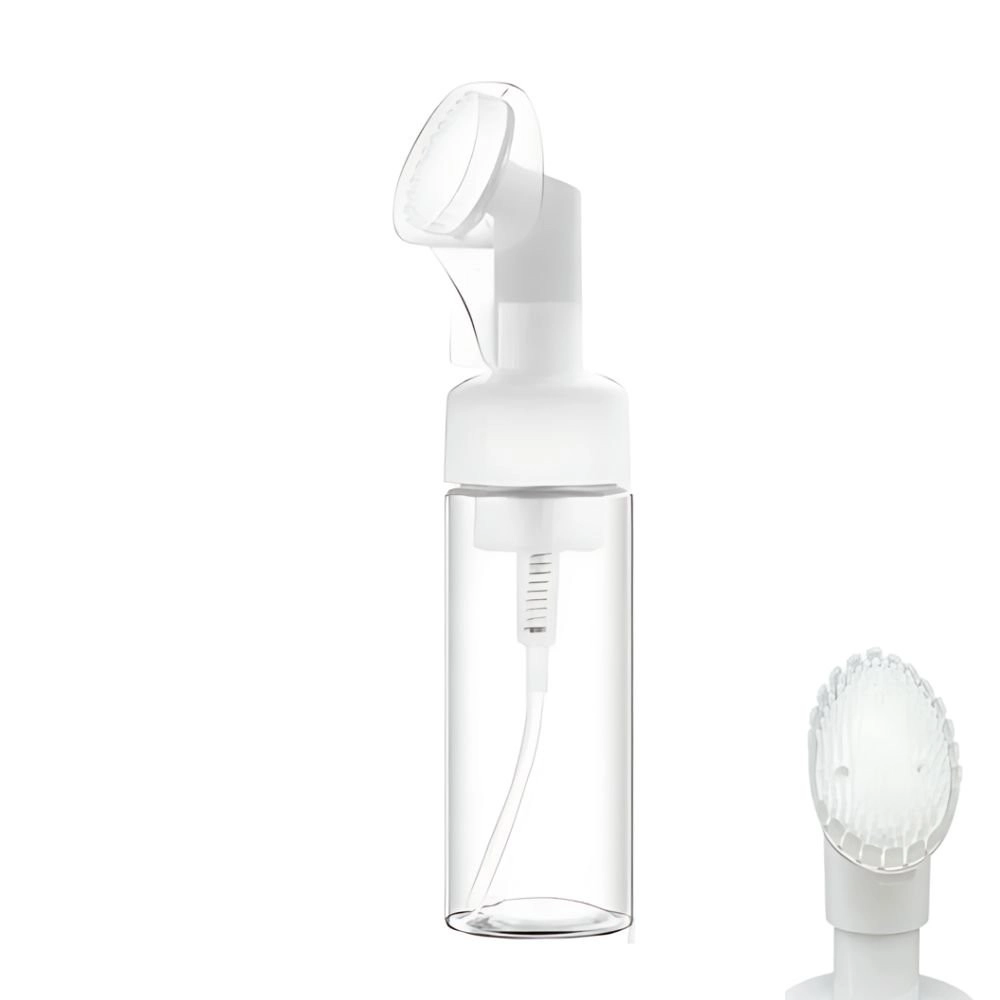 Frasco Pump Espumador com Escova de Silicone 150ml 
