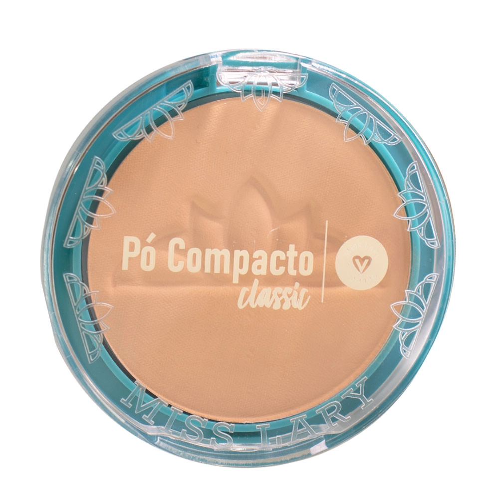  Pó Compacto Vegano Cor 3 Miss Lary ML301 
