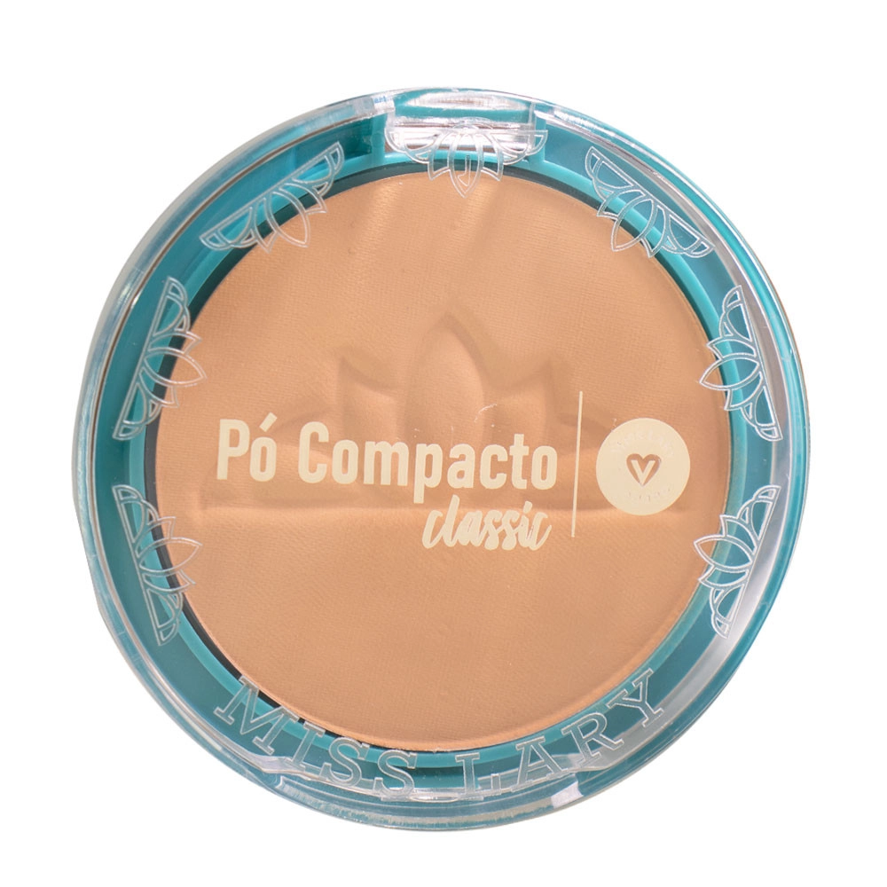  Pó Compacto Vegano Cor 4 Miss Lary ML301 