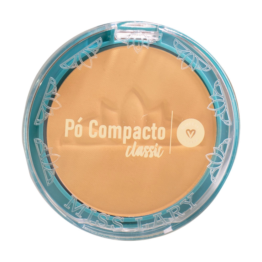  Pó Compacto Vegano Cor 5 Miss Lary ML301 